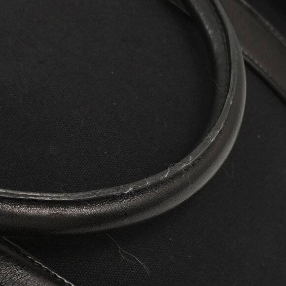 Chanel Black Canvas Lambskin Bicolore 2way Duffle Handbag 155094 - Picture 4 of 10